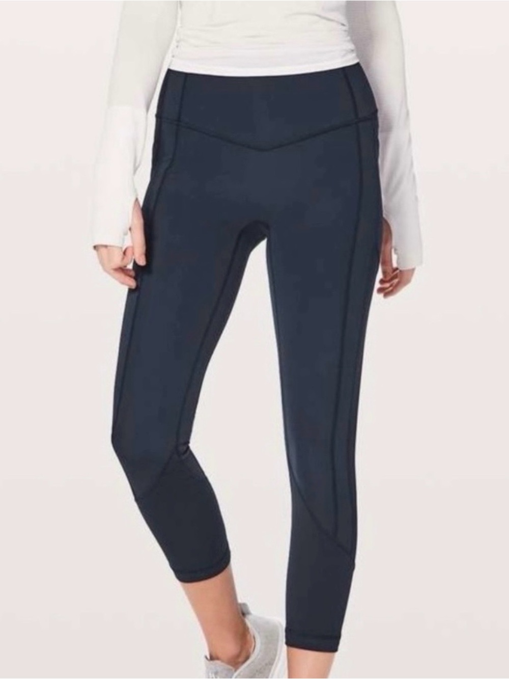 Lululemon All The Right Places Crop II *23"
True Navy Size 6